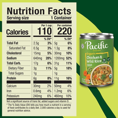 Pacific Foods Organic Chicken and Wild Rice Soup - 16.3 Oz - Image 4