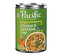 Pacific Foods Organic Chicken And Wild Rice Soup - 16.3 Oz