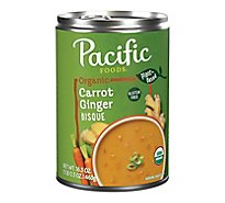 Pacific Foods Organic Carrot Ginger Bisque - 16.3 Oz