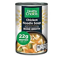 Healthy Choice Chicken Noodle Soup With Bone Broth Canned Soup - 15 Oz