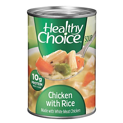 Healthy Choice Chicken With Rice Canned Soup - 15 Oz - Image 2