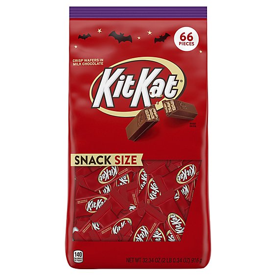 Hershey's Kit Kat Snack Size Chocolate - 32.34 Oz