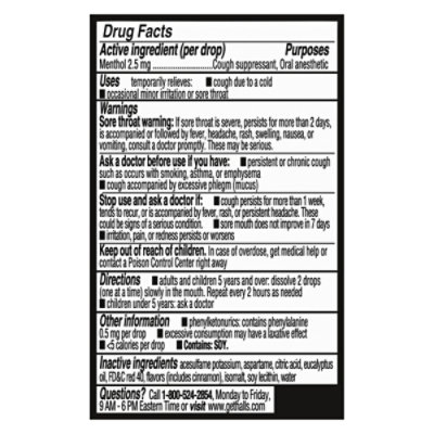 Halls Minis Watermelon Sugar Free Cough Srops - 24 Count - Image 4