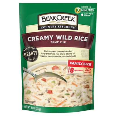 Bear Creek Country Kitchens Creamy Wild Rice 9.6 Ounce Mix - 9.6 OZ - Image 3