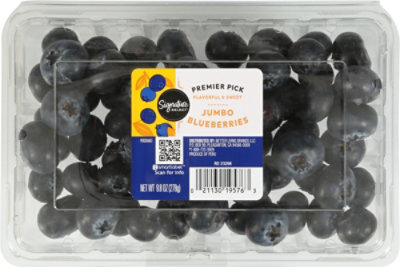 Signature Select/Farms Jumbo Blueberries - 9.8 Oz - Image 2