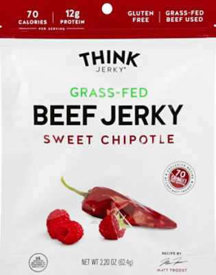 Think Jerky Beef Sweet Chipotle - 2.2 OZ - Image 2