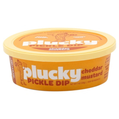 Plucky Pickle Dip Dip Pickle Wht Chdr Mstrd - 7 OZ - Image 1