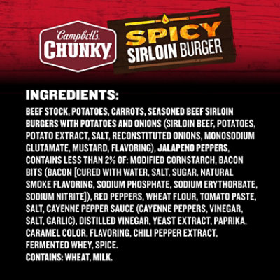 Campbell's Chunky Spicy Sirloin Burger Soup - 18.8 Oz - Image 5