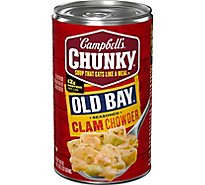 Campbell's Chunky Old Bay Seasoned Clam Chowder Can - 18.8 Oz