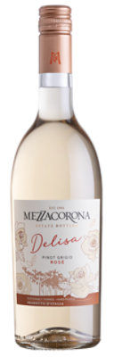 Mezzacorona Pinot Grigio Rose Wine - 750 ML - Image 1