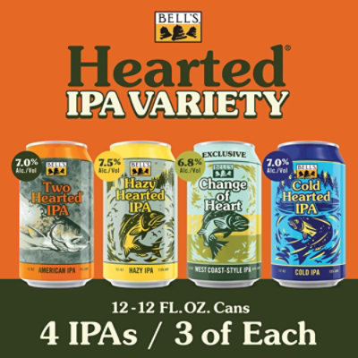 Bell's Mix Variety Pack Craft Beer ABV Varies Cans - 12-12 Fl. Oz. - Image 4