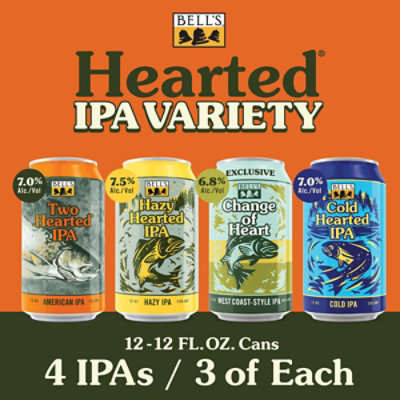 Bell's Mix Variety Pack Craft Beer ABV Varies Cans - 12-12 Fl. Oz. - Image 3