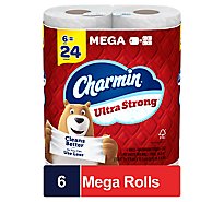 Charmin Ultra Strong Bath Tissue 6mr - 6 RL
