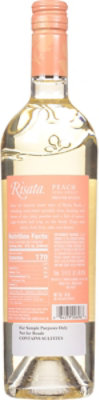 Risata Peach Wine - 750 ML - Image 3