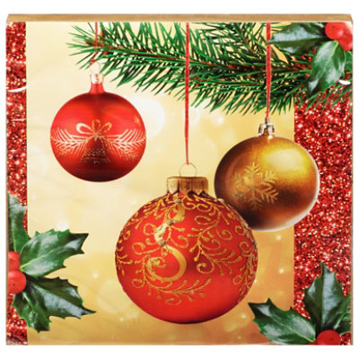 Signature SELECT Shining Ornaments Lunch Napkins - 16 Count - Image 3