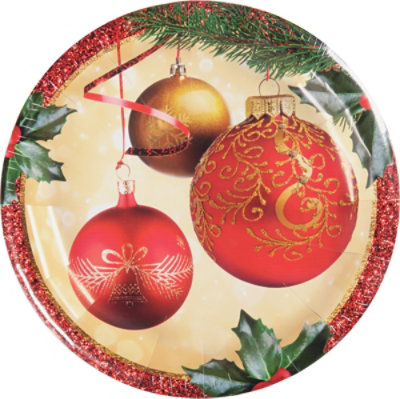 Signature SELECT Shining Ornaments Dinner Plate - 8 Count - Image 2