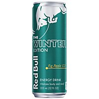 Red Bull Winter Edition Fig Apple Energy Drink - 12 Fl. Oz. - Image 1