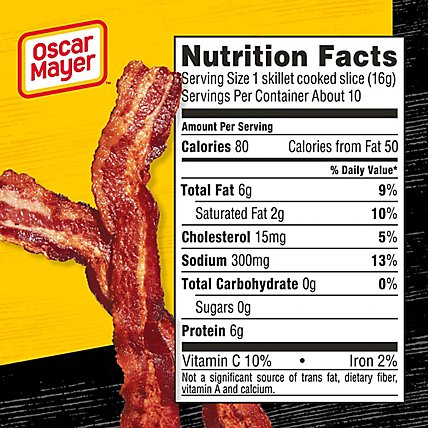 Oscar Mayer Applewood Smoked Thick Cut Bacon - 16 OZ - Image 6