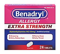 BENADRYL Extra Strength Allegry Relief Tablet - 24 Count