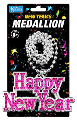 Magic Seasons LED New Years Eve Medallion 1 Count - Each - Image 1