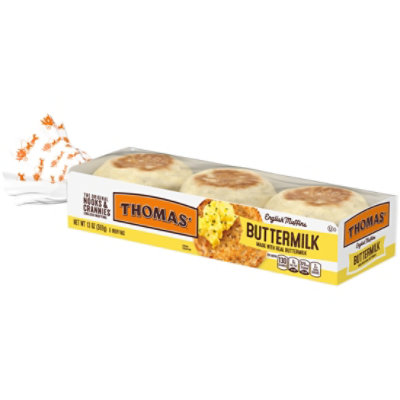 Thomas' Limited Edition Buttermilk English Muffins - 13 Oz - Image 4