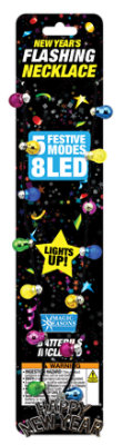LED New Years Eve LED Necklace 1 Count - Each - Image 1