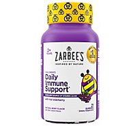 Zarbee's Naturals Childrens Elderberry Immune Support Vitamin C Gummies - 21 Count