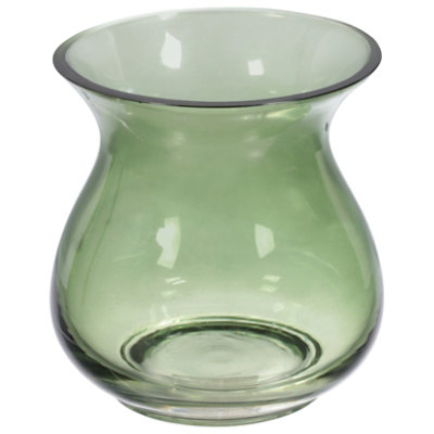 Overjoyed Boutique Fluted Candle Holder Sm Green - EA - Image 1