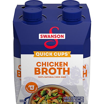 Swanson Chicken Broth Quick Cups - 4-8 Fl. Oz. - Image 2