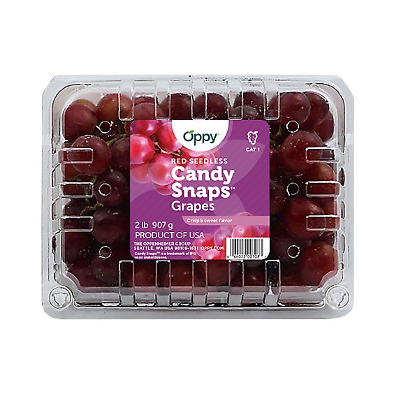 Grapes Red Candy Snap 2lb - 2 LB