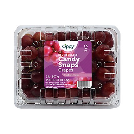 Grapes Red Candy Snap 2lb - 2 LB - Image 1