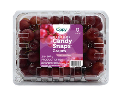 Grapes Red Candy Snap 2lb - 2 LB - Image 1