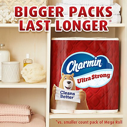 Charmin Ultra Strong Bathroom Tissue - 18 Count - Image 4