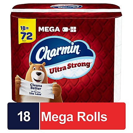 Charmin Ultra Strong Bathroom Tissue - 18 Count - Image 2
