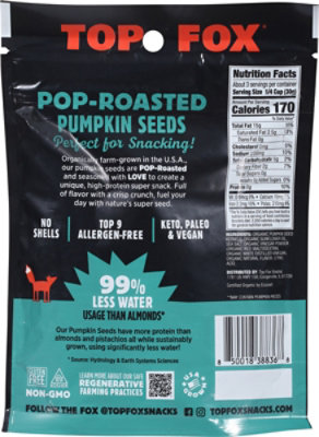 Top Fox Snacks Salt & Vinegar - 3.5 OZ - Image 6