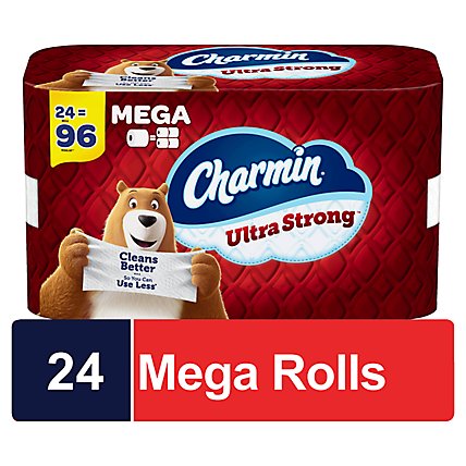 Charmin Ultra Strong Bathroom Tissue - 24 Count - Image 2
