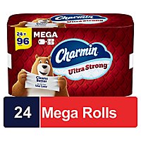 Charmin Ultra Strong Bathroom Tissue - 24 Count - Image 2