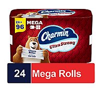 Charmin Ultra Strong Bathroom Tissue - 24 Count