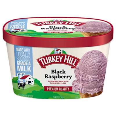 Turkey Hill Premium Black Raspberry Ice Cream - 46 Fl. Oz. - Image 2