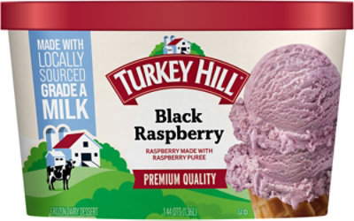 Turkey Hill Premium Black Raspberry Ice Cream - 46 Fl. Oz. - Image 5