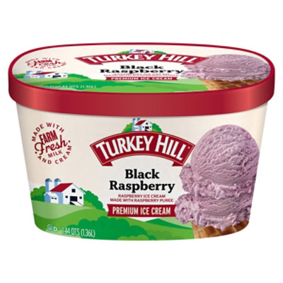 Turkey Hill Premium Black Raspberry Ice Cream - 46 Fl. Oz. - Image 1