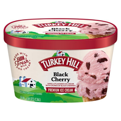 Turkey Hill Premium Black Cherry Ice Cream - 46 Fl. Oz. - Image 3