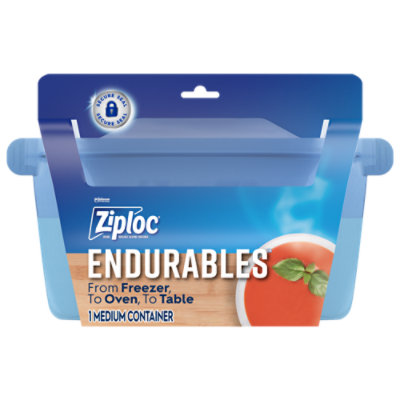 Ziploc Endurables Reusable Silicone Pouch Medium Container Cups - 4 Count - Image 2