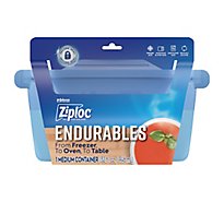 Ziploc Brand Endurables Reusable Silicone Pouch Medium Container - 32 Fl. Oz.