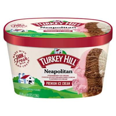 Turkey Hill Premium Neapolitan Ice Cream - 46 Fl. Oz. - Image 3