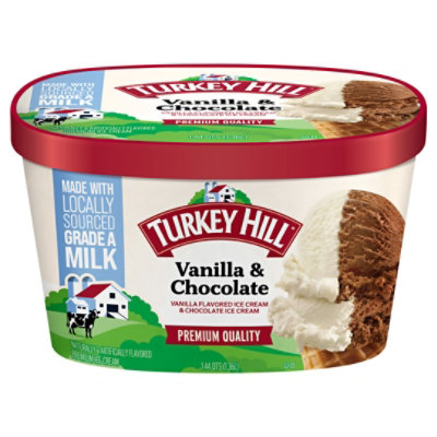 Turkey Hill Premium Vanilla And Chocolate Ice Cream - 46 Fl. Oz. - Image 2