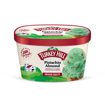 Turkey Hill Fdd Pistachio Almond Ice Cream - 46 Fl. Oz. - Image 1