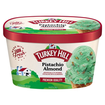 Turkey Hill Fdd Pistachio Almond Ice Cream - 46 Fl. Oz. - Image 1