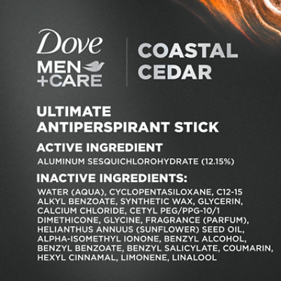 Dove Mencare Coastal Cedar Antiperspirants Deodorants - 2.6 Oz - Image 4