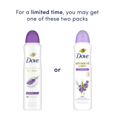Dove Lavender Fresh Antiperspirants Deodorants - 3.8 Oz - Image 6